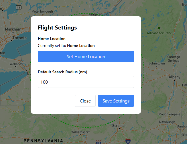 Setting home base